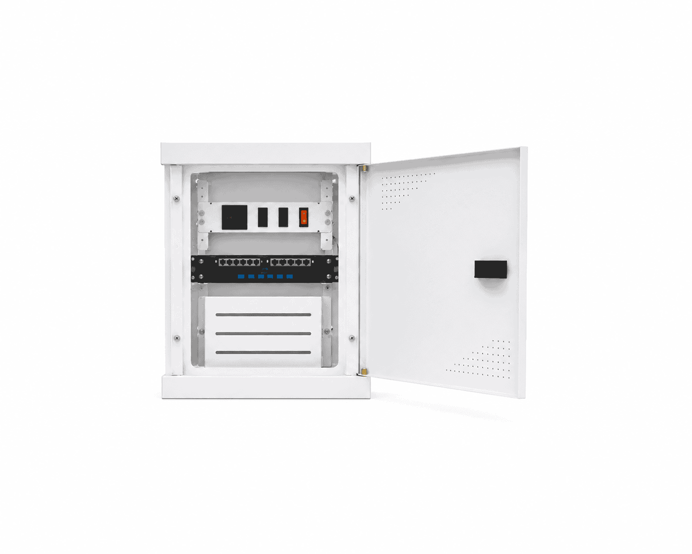 لوحة انترنت إيثرنت وبداخلها Ethernet switches- تركيب داخل الحائط