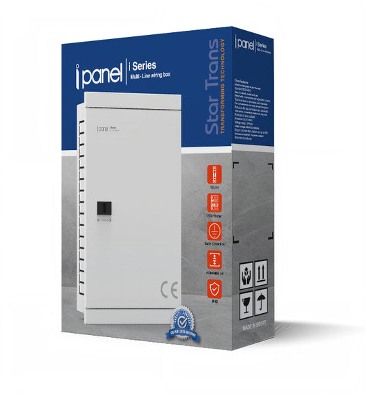 I Panel - L18FM | Premium Electrical Distribution Enclosure (18 Lines) - Steel 37