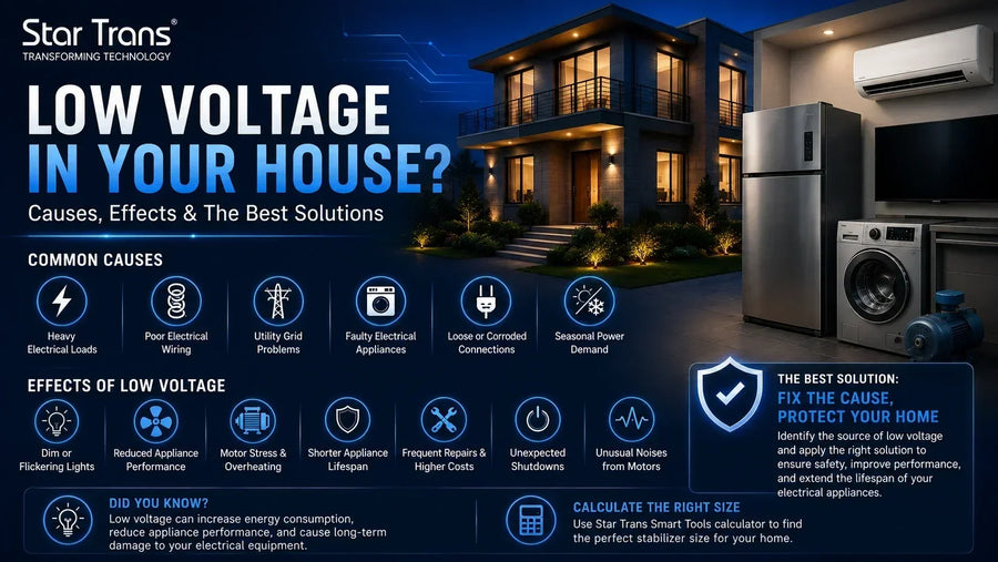 Solution for Low Voltage in House: Causes, Effects, and Effective Solutions