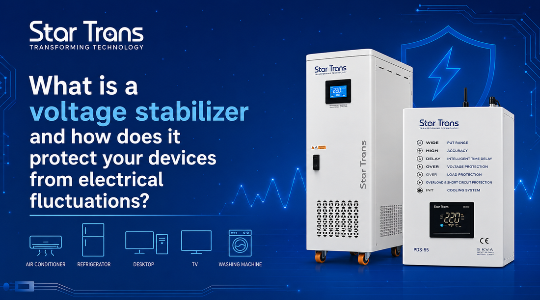 What is a voltage stabilizer and how does it protect your devices from electrical fluctuations