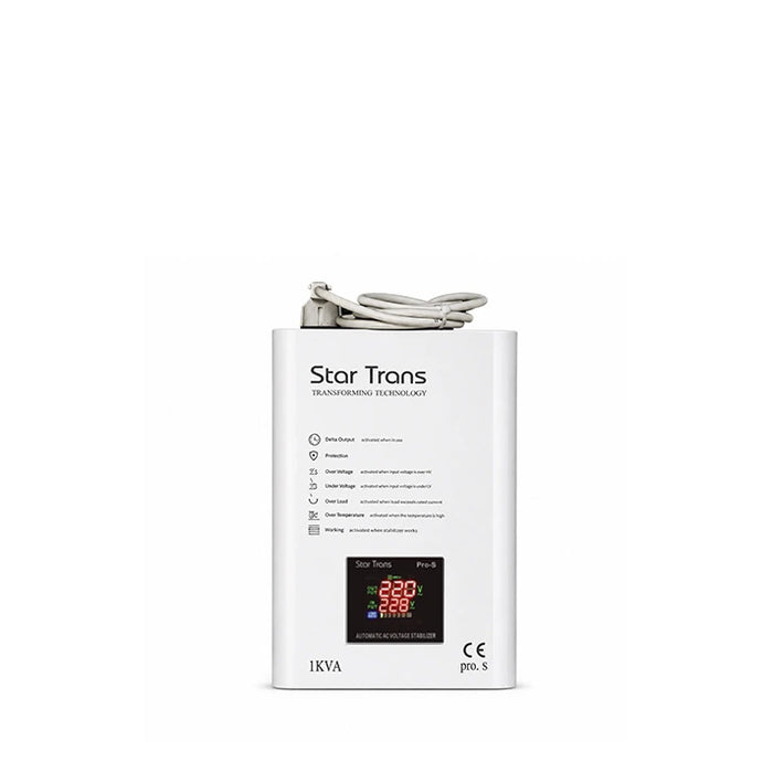 3KVA Single Phase Automatic Servo Voltage Stabilizer – PRO-S