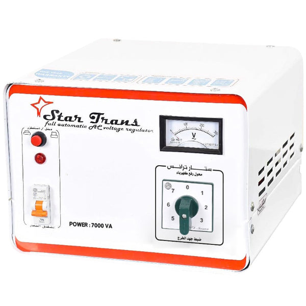 Step up Transformer Full Automatic AC Voltage Regulator 7KVA