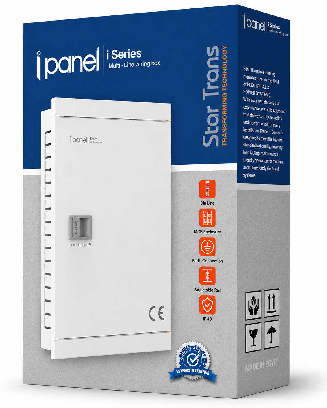 I Panel - L18FM | Electrical Distribution Enclosure (18 Lines) - Steel 37