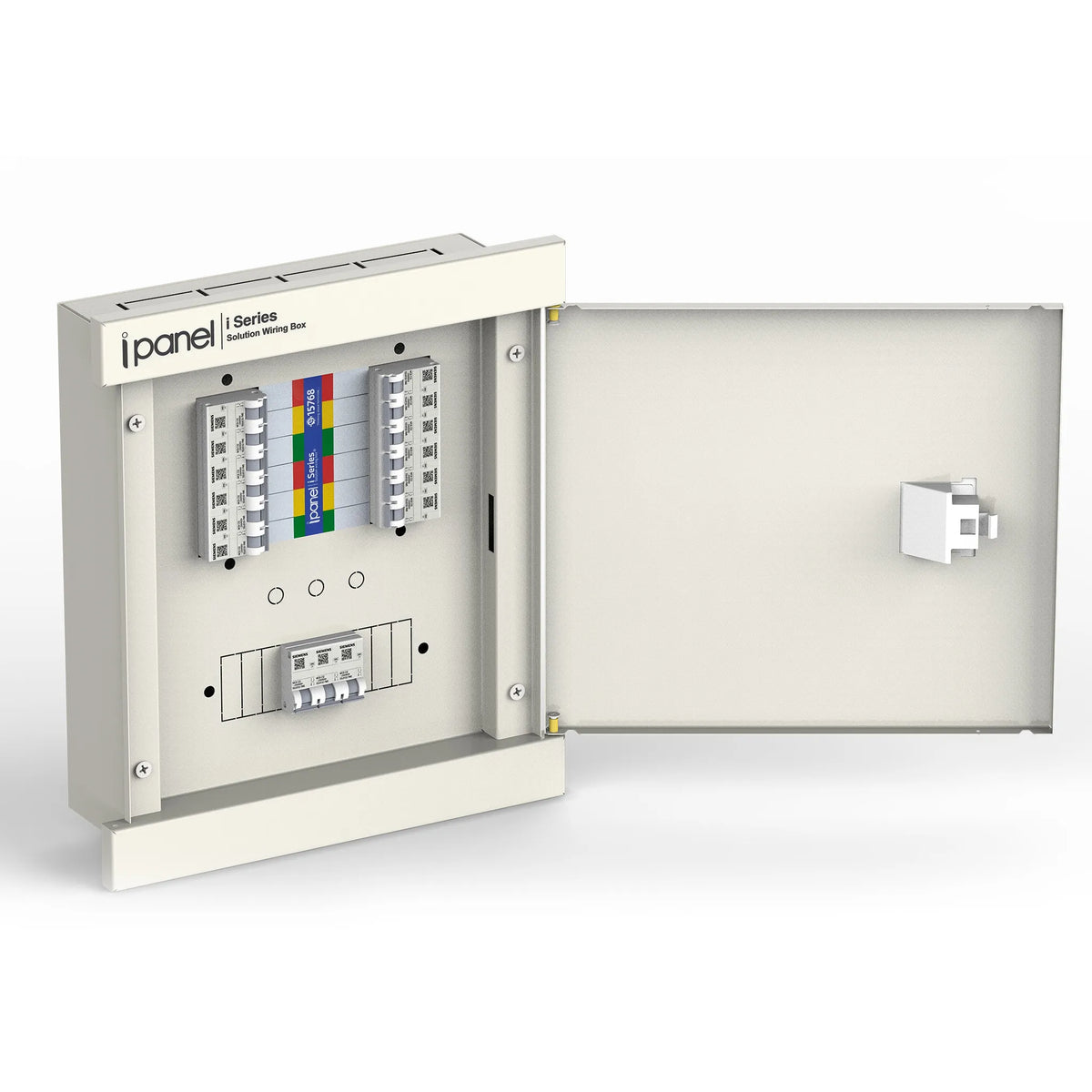 Star Trans Jumbo IPANEL L12FM 12-line electrical distribution board, internal detail