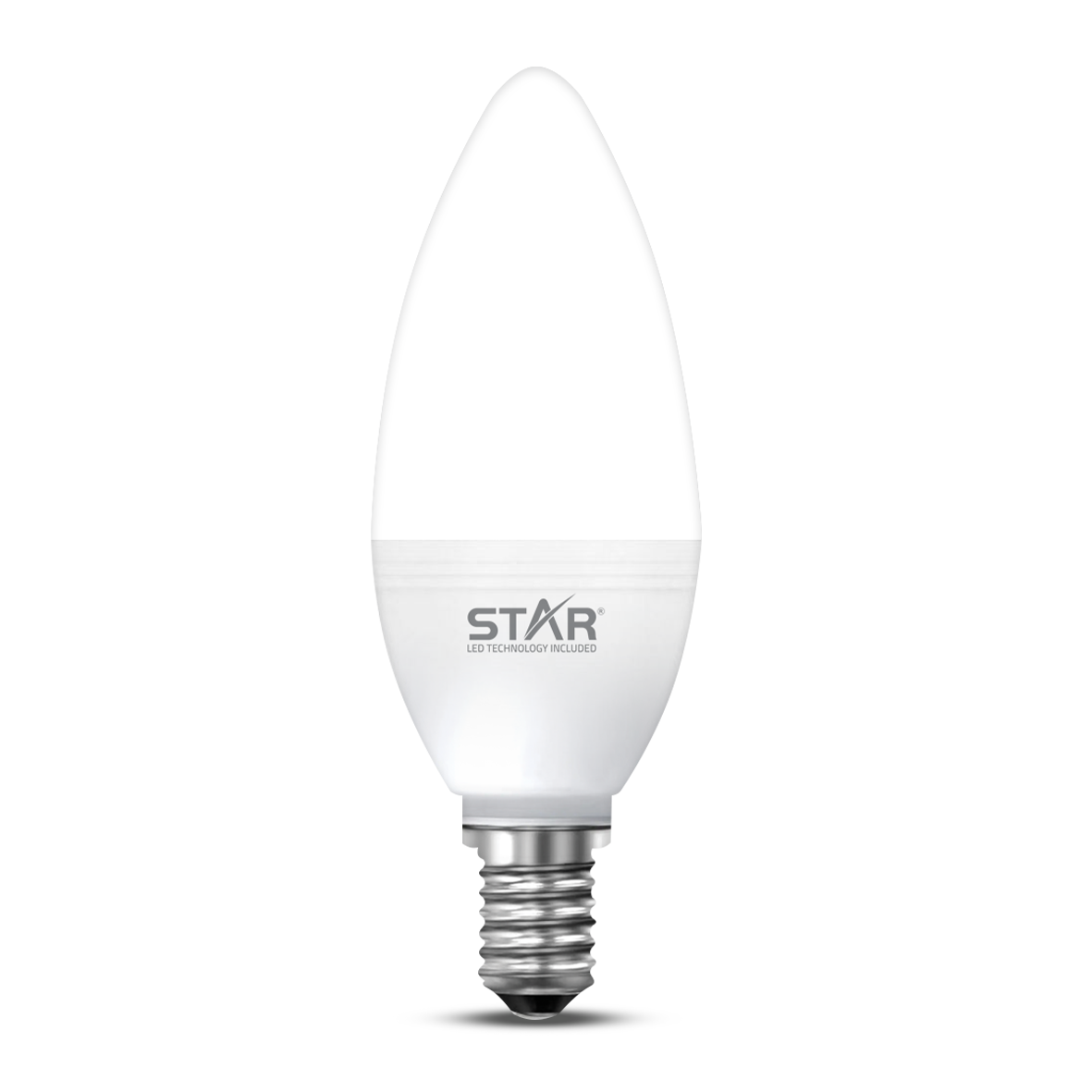 LED Bulb E14 5W , Energy Saving Light Bulb, Bright White 6500K, 500 Lumens, Standard E14 Base, Long Lifespan, Eco-Friendly Lighting ( 5 Pieces )