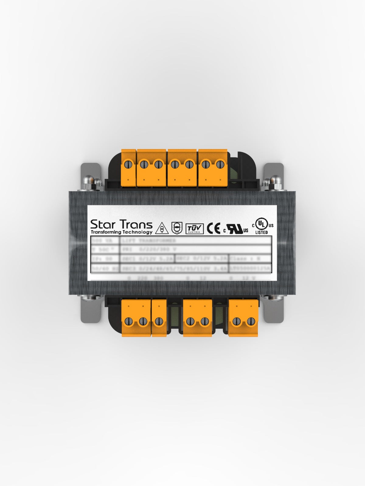 Swimming Pool Control Transformer 130 VA | Single Phase IP00 12 Vac
