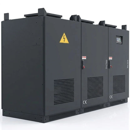 TPL-Series-2500KVA-Three-Phase-Servo-Linear-Voltage-Stabilizer-Side-View