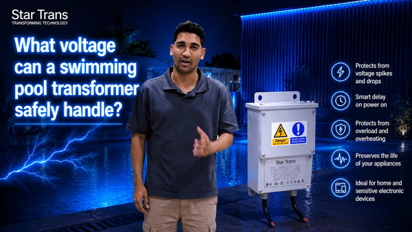 What Voltage Can a Swimming Pool Transformer Safely Handle?