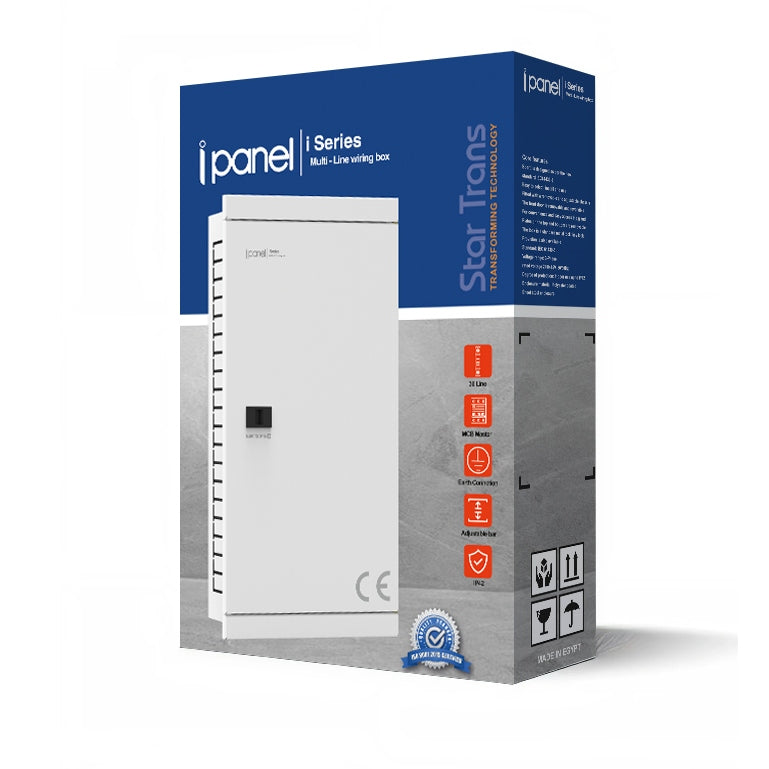 لوحة I - L36FM | حاوية توزيع كهربائية ممتازة (36 خطًا) - فولاذ 37