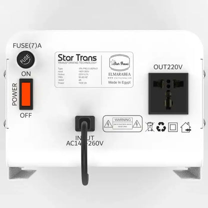 Star Trans PRO.S voltage stabilisers-1KVA
